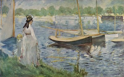 Seine Banks at Argenteuil by Édouard Manet